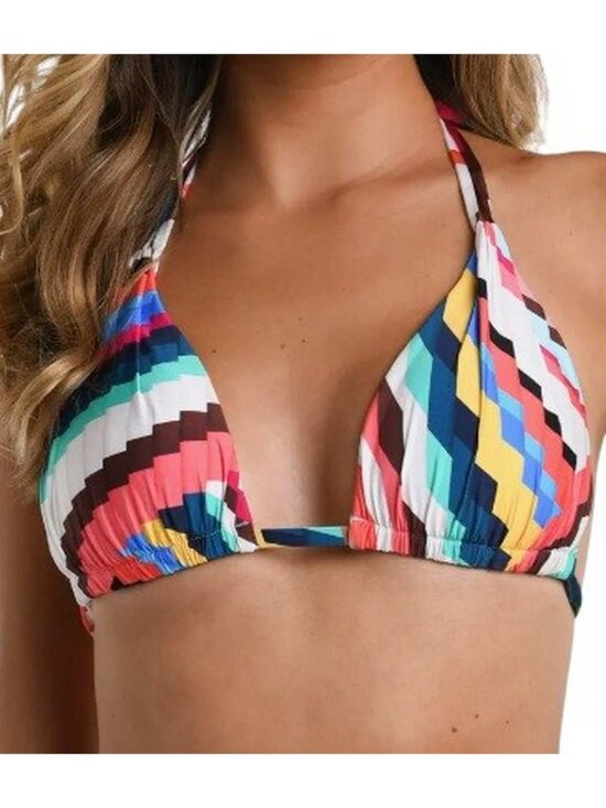 Lablanca Other - La Blanca Slice Halter Bra Bikini Top 8